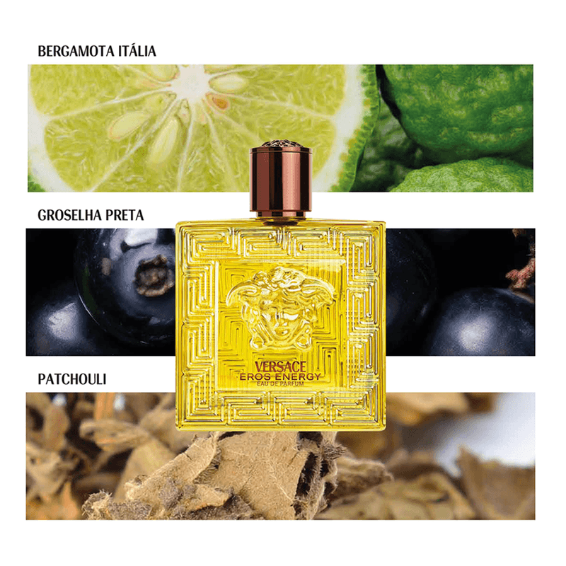 Perfume Eros Energy Versace Masculino Eau de Parfum - Época Cosméticos